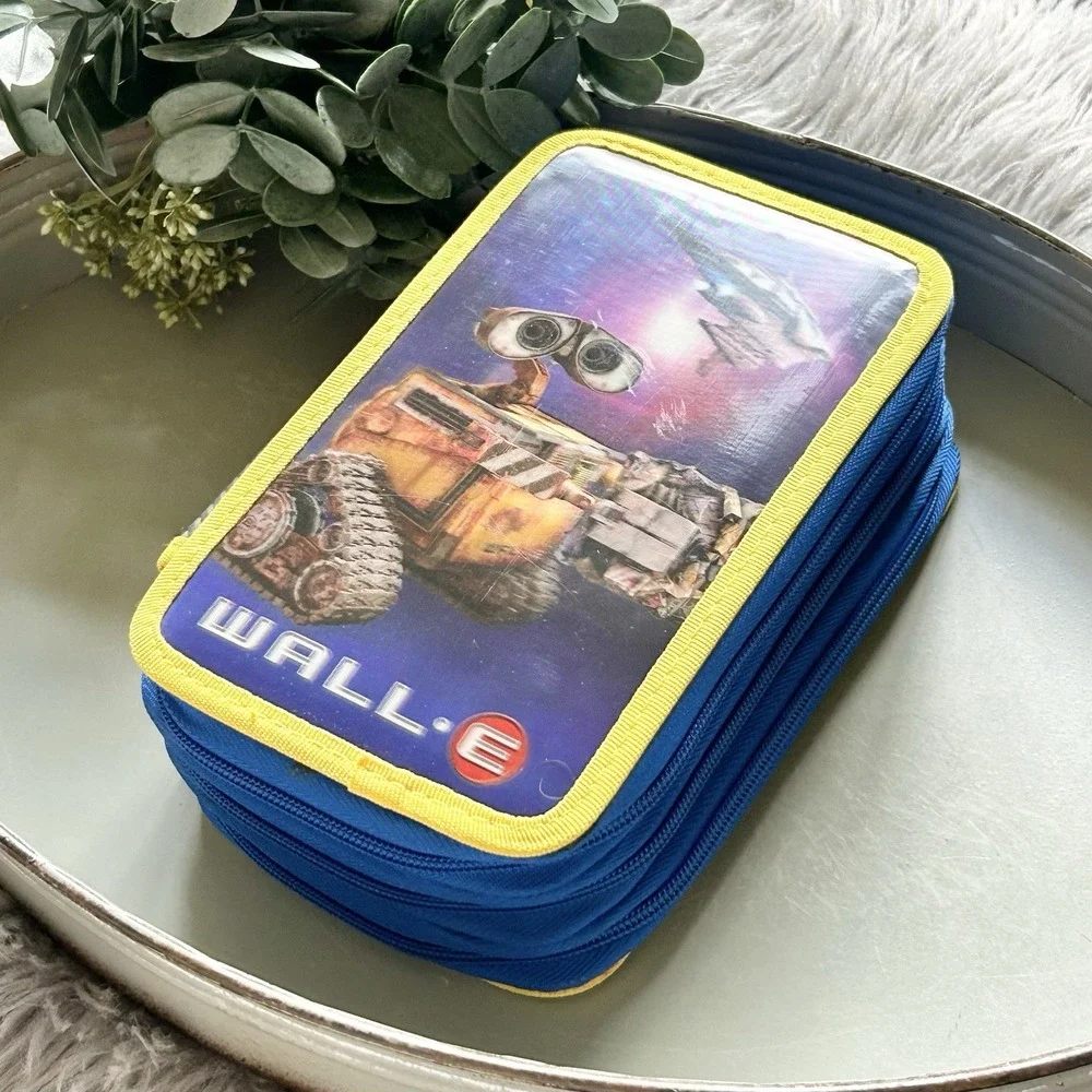 Disney Pixar WALL-E Themed 3-Compartment Stationery Case